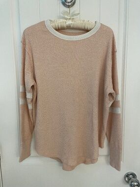 SO Waffle Knit Top Size S